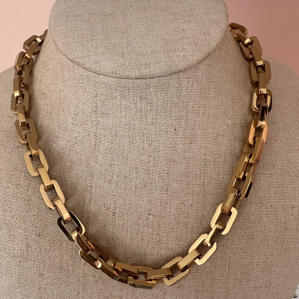 Rachel Zoe Chunky Gold Necklace